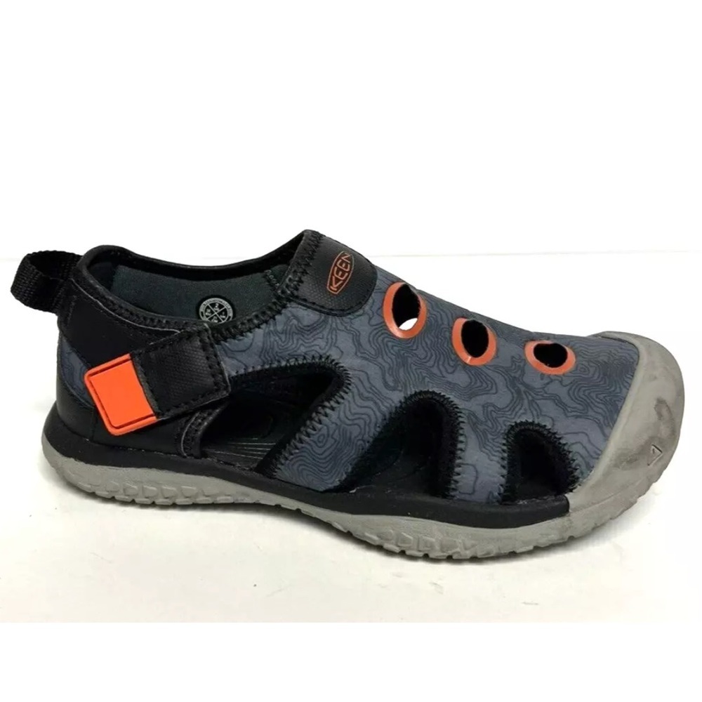 Keen Youth Stingray Sandals Black, Girls’ Size 2 M.